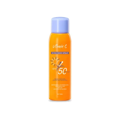 High Power Sun Protection Non Greasy Sunblock Moist Spf 50 Uva Uvb Waterproof Facial Body Sunscreen Spray