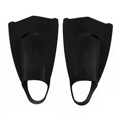 Custom Logo Print Silicone Flippers Professional Swimming and Diving Training Fins Snorkeling Equipment Adult Short Fins