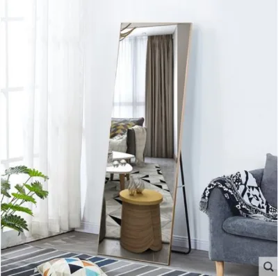 Wholesale Bathroom Silver Mirror Body Decor Modern 4mm 5mm Bath Mirrors Floorstanding Aluminum Mirror