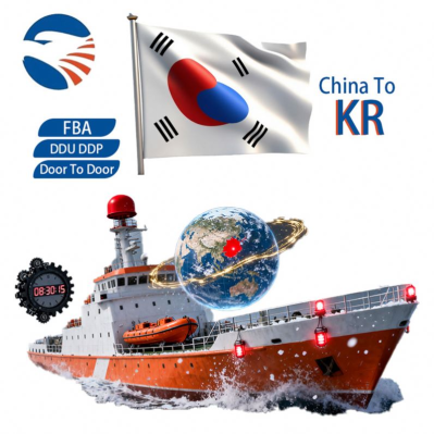 Cargo Freight Import Forward Supplier Service Door to Door Supplier Delivery Livraison Sea Shipping to Korea Supplier