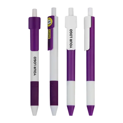 Convenient 0.5mm Retractable Plastic Gel Pens for On-the-Go Use Mess-Free Writing