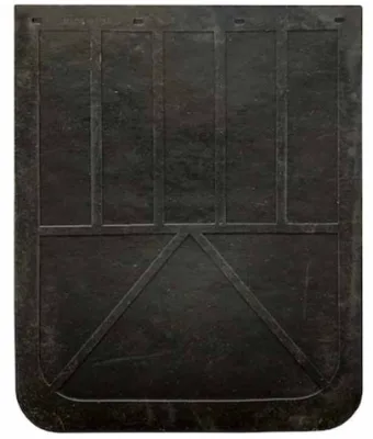 Splash Guard Mud Flaps for Semi Truck Trailer 30x24 Inch Thick Heavy Duty Reinforced Rubber Cold Weather Resistant Anti-Crack