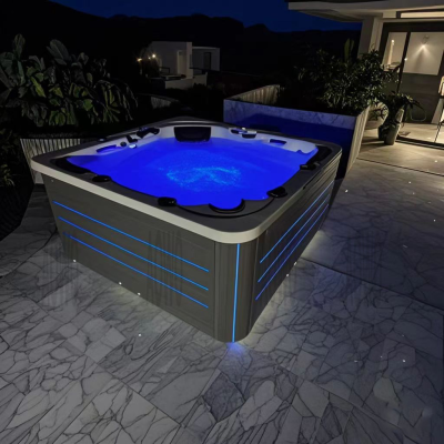 Haloterapy whirlpool Jacuzzis Outdoor Spa Hot Tube Outdoor whirlpool Aufblasbare whirlpool Container Pool Swim Spa
