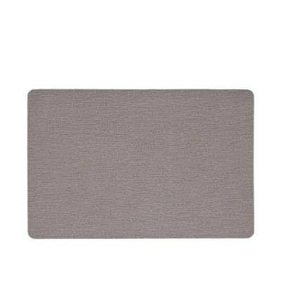 New Design Round Bamboo Veneer Rolled Edge Heat Insulation Table Mat Used in Kitchen