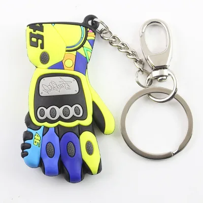 Custom Company Logo Soft PVC Keyring 3D Logo Custom Keychain Rubber PVC Keychain Custom Soft PVC Key Chain Silicone Key Ring