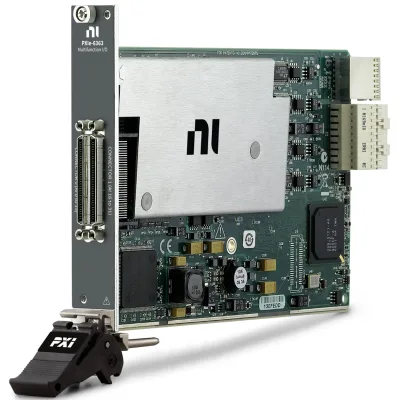 NI PXIE-6363 X series DAQ 32 way AI 48 way DIO 4 way AO 781056-01