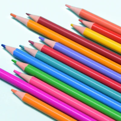High Quality  Color Pencil Factory Direct Sales Custom Colorful Erasable Color Pencil Wholesale