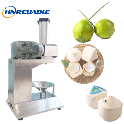 Diamond Coconut Making Machine Fresh Coconut Peeler Automatic Dehusking Machine Young Green Coconut Trimmer Skin Peeling
