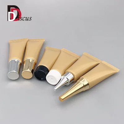 10ml 15ml 20ml Empty Clear Push Eye Cream Squeeze Tubes Sunscreen Containers Mini Soft Tube for Cosmetic Package