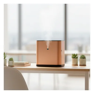 Cold Mist Essential Oil Diffuser Air Pump Atomization No Clogging LED Touch Screen Hotel Home Office