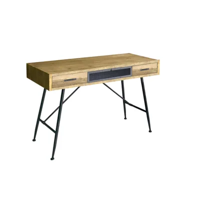 Natural Wood Home Decoration Wood and Iron Console Tables Wood