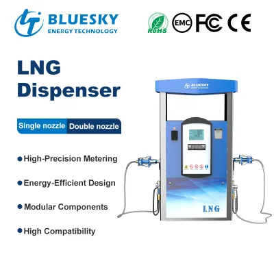 Dual-nozzle LNG Dispenser with Energy-Efficient Design and High Compatibility for High-Capacity LNG Station