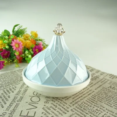 Custom Shapes and Colors Bulk Wholesale Porcelain Butter Dish With Lid Ceramic Tajine Ceramic Butter Dish