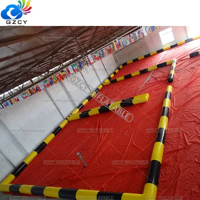 Outdoor Inflatables Commercial Inflatable Track Race for Bumper Car Inflatable Go Karts Race Track for Kids