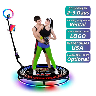 360 Control Magnet Set up Display Turntable Pictures Service Packages Expert 80cm 360 Photo Booth