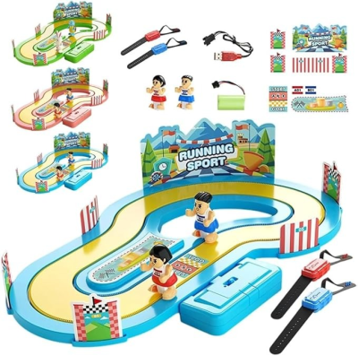 Competitive Simulation Track Motion Motion-Sensing Racing Game Two-Player Battle Game Motions Controlled Board