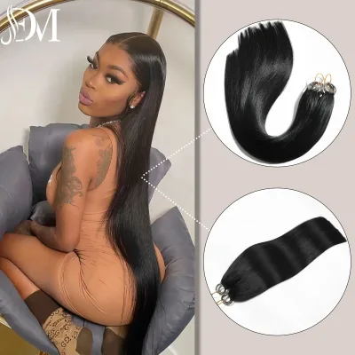 Popular Design Top Quality 3rd Generation No Short Hair Feathers Original Unprocessed Vietnamese Hair Invisible Thin Extension