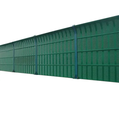 Highway Sound Barrier Railway Bridge Transparent Soundproof Fence Factory Equipment Subgrade Soundproof Board