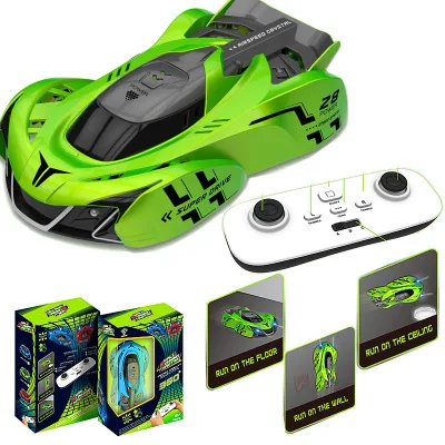 Wall Climbing Remote Control Car 360 Rotation Anti Gravity Stunt Car Wall Climbing Car