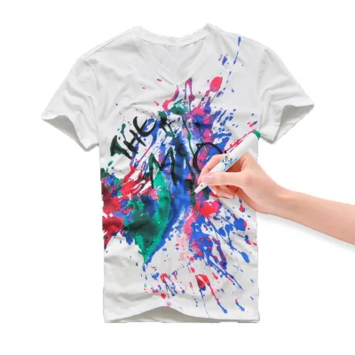 36 Colors Fabric Markers, Shuttle Art Fabric Markers Permanent Markers for T-Shirts Clothes Sneakers Jeans