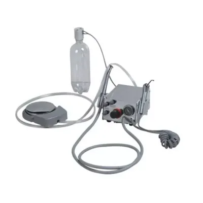 Dental Equipment Instruments Turbina Simple Mini Portable Dental Air MotorTurbine Unit Plastic Material or Metal Material