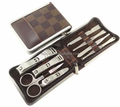 New Products 8-pieces Manicure Pedicure Set Super Nail Clippers Kit for Ingrown Nails Dead Skin Manicure Nail Tools