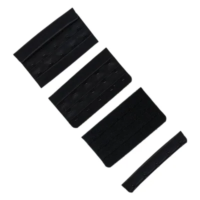 Free Sample Bra Hook and Eye Tape Hooks Bra Strap Metal Custom Triangular Hook Accessories Adjustable Bra Back Buckle