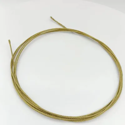 Hot Sell New Gold Stainless Steel Wire Rope Manufacturers 1.2-3.0MM Cable Rope Ceiling Hanging Wire