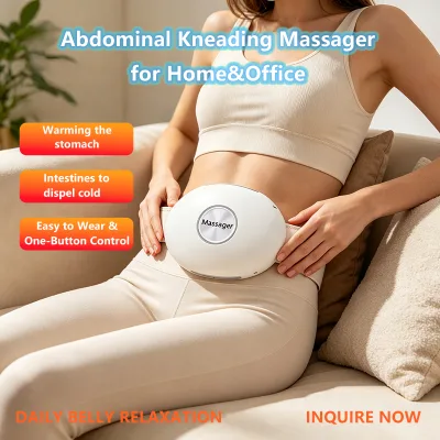 Zhipin Automatic Stone Needle Bidirectional Rotary Kneading Instrument Waist Abdomen Massager Moxibustion Hot Compress ZP-71