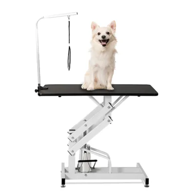 Customized Hydraulic Lifting Pet Cleaning Tables Height Pet Adjustable Grooming Table