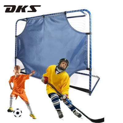 High Quality Pvc Tube Folding Portable Ice Hockey Foldable Soccer Goal Football Goal and Hockey Goal