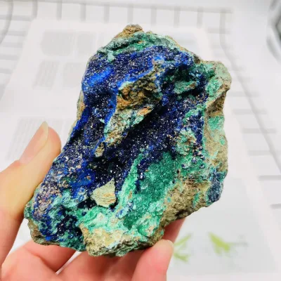 Crystal Specimen Azurite Specimen Crystal Bulk Wholesale Natural Stone Blue Azurite Specimen