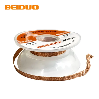 BEIDUO No-Clean 1.0mm X 1.5m Copper De-soldering Wick Rosin Hand Soldering Tool 1 Month Warranty Zhejiang China Origin