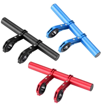 Galvanized Bike Handlebar Bicycle Multifunction Extension Frame with Bike Light Flashlight Support Clip Cycling Bracket