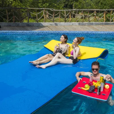 Factory Directly 460*180*4cm High buoyance patent foam custom pool float for lakes Custom Color is available
