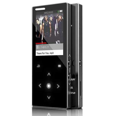 32GB Touch Buttons MP3 Music Movie Player HD Radio Voice Recorder E-Book FM Radio Features Free Download Card Style Earphone