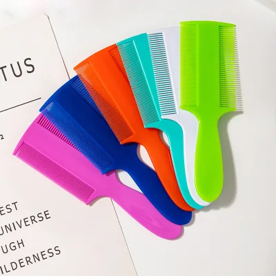New Arrivals Long-handled Flea Comb for Cats Lice Comb for Dogs Double Sided Cat Comb for Short Hair of Pets or Humans