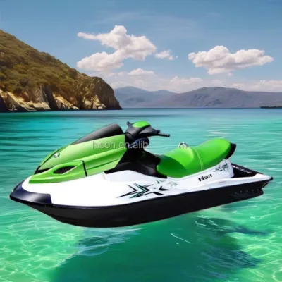 Competitive Price 4 Stroke China Wood Jetski Speed Boat with Surfboard Unisex Accessory Fun for Sale