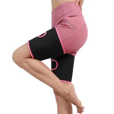 Unisex Sauna Leg Shaping Belt Women Body Shaper Ion Coating Thermo Thigh Trimmers Slimming Hot Sweat Fitness Fat Burning