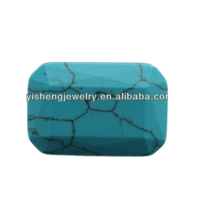 Factory Price Crack Rough Turquoise Culture Stone