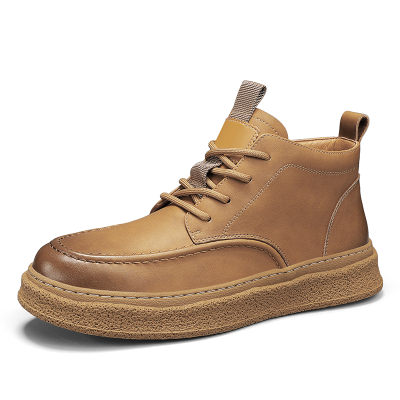 2023 Wholesale High Quality New Design Ankle Boots for Men Genuine Leather chelsea Shoes Fashion Brand Famous Export Factory