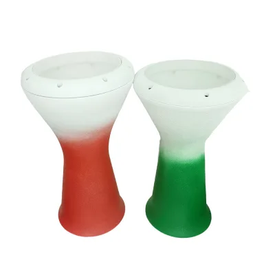 High Quality 8.5 Inch Middle Eastern Drum Red Clap Arabic Drum Accompaniment Instrument