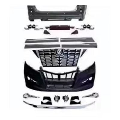 CAR BUMPER Facelift Style Body Kit Bodykit Front Bumper Rear Bumper Side Skirt for Alphard Simplified Version MODIFICATION KITS