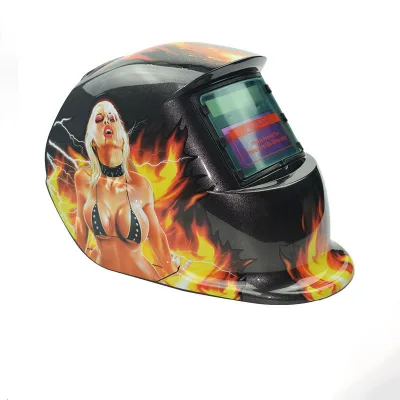 Customized Welding Cap Solar Adjustable Welding Cap Automatic Darkening Tungsten Argon Arc Welding Helmet
