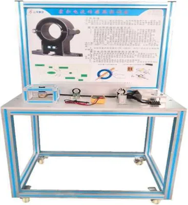 Sanxiang Brand ISO 9001 Certified 1 Year Warranty Didactic Educational Hall Current Sensor Platform Safety Electricity Training