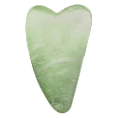 Newest Style Pure Natural Jade Gua Sha Board Personalized Facial Massager for Anti-Aging Skincare Gift