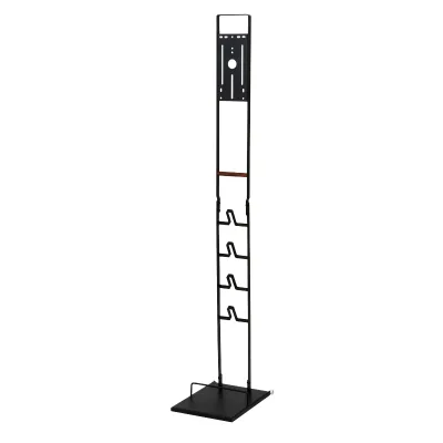 Stand Holder for Vacuum Cleaners 5-Layer Metal Cleaning Tool Bracket Standing Type Installation US Style New Design Popular