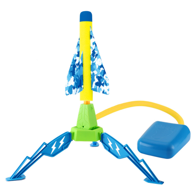 2022 Plane Air Rocket Toy Long Distance Foam Rocket Shooting Toy Rocket Launcher for Kids