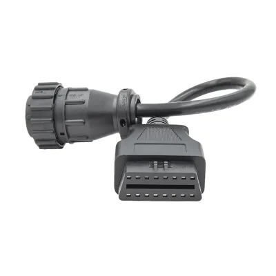 Clover OBD2 16Pin to DB9 Serial Port Adapter Cable RS232 12V 2W
