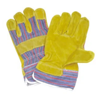 Wholesale Cowhide Work Gloves Non-slip and Wear-resistant Leather Welding Gloves